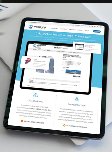 WEBSHOP Manager